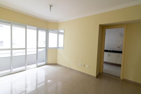 Sala  de apartamento à venda com 3 quartos, 110m² em Vila Valparaíso, Santo André