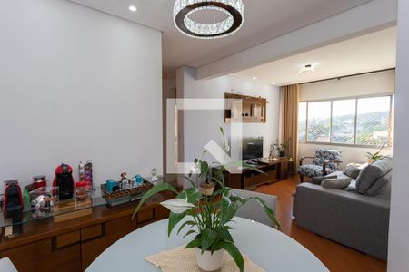 Sala  de apartamento à venda com 3 quartos, 88m² em Centro, Diadema