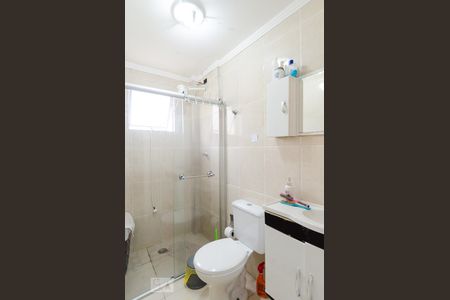 Banheiro de apartamento à venda com 2 quartos, 55m² em Paulicéia, São Bernardo do Campo