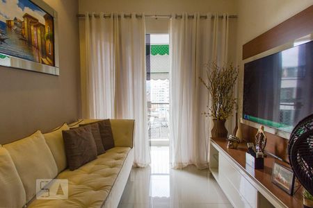 Sala de apartamento à venda com 3 quartos, 75m² em Rio Comprido, Rio de Janeiro