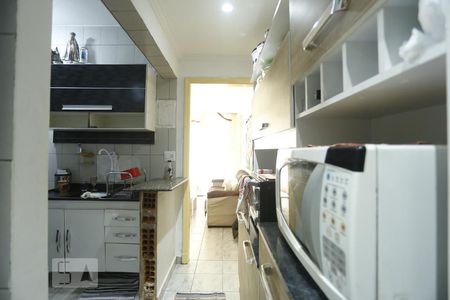 Cozinha de apartamento à venda com 1 quarto, 40m² em Centro, São Paulo