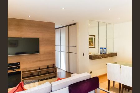 Sala de apartamento à venda com 2 quartos, 80m² em Campo Belo, São Paulo