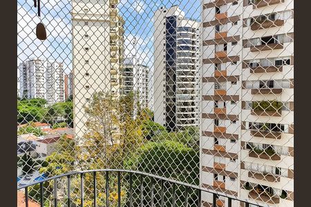 Vista da Varanda de apartamento à venda com 2 quartos, 80m² em Campo Belo, São Paulo