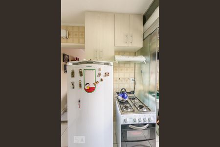 Cozinha de apartamento à venda com 1 quarto, 36m² em Bosque, Campinas