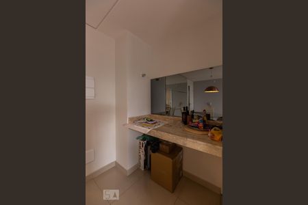 Cozinha de apartamento para alugar com 1 quarto, 47m² em Centro, São Paulo