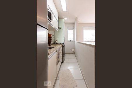 Cozinha de apartamento para alugar com 1 quarto, 47m² em Centro, São Paulo