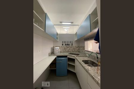 Cozinha de kitnet/studio à venda com 1 quarto, 42m² em Santa Cecília, São Paulo