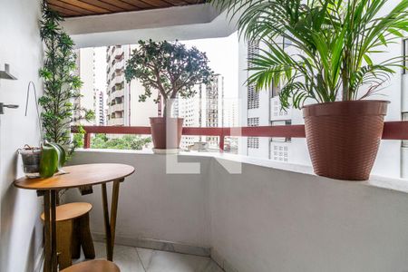 Varanda de apartamento à venda com 1 quarto, 45m² em Pinheiros, São Paulo