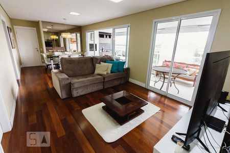 Sala de apartamento para alugar com 3 quartos, 134m² em Vila Anastácio, São Paulo