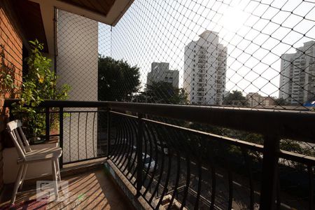 Varanda da Sala de apartamento para alugar com 3 quartos, 166m² em Real Parque, São Paulo