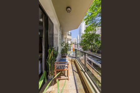 Varanda de apartamento à venda com 3 quartos, 171m² em Indianópolis, São Paulo