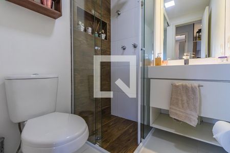 Banheiro Social de apartamento para alugar com 2 quartos, 62m² em Melville Empresarial Ii, Barueri