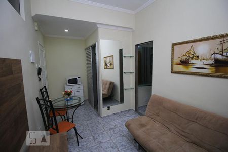 Sala de apartamento para alugar com 1 quarto, 28m² em Glória, Rio de Janeiro