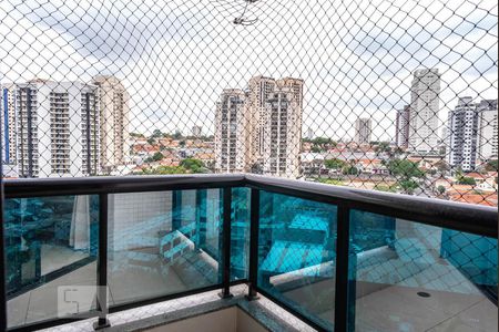 Varanda da Sala de apartamento para alugar com 3 quartos, 117m² em Vila Regente Feijó, São Paulo