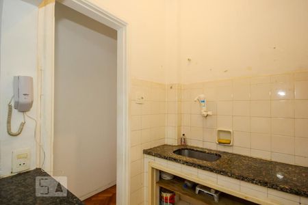 Cozinha de apartamento à venda com 1 quarto, 36m² em Copacabana, Rio de Janeiro