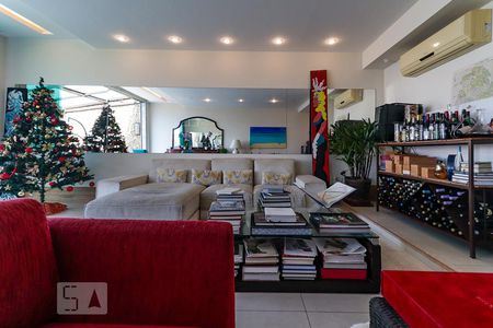 Sala de apartamento à venda com 5 quartos, 345m² em Recreio dos Bandeirantes, Rio de Janeiro