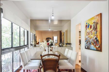 Sala de Jantar de apartamento para alugar com 4 quartos, 210m² em Campo Belo, São Paulo