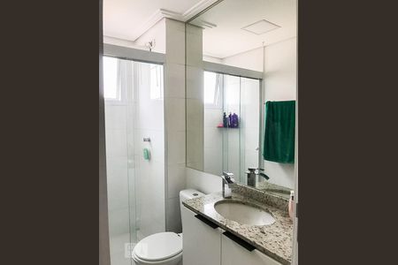Banheiro de apartamento à venda com 2 quartos, 53m² em Baeta Neves, São Bernardo do Campo