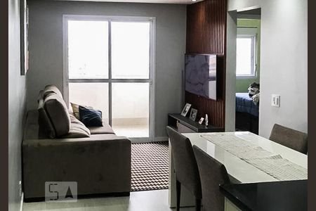 Sala de apartamento à venda com 2 quartos, 53m² em Baeta Neves, São Bernardo do Campo
