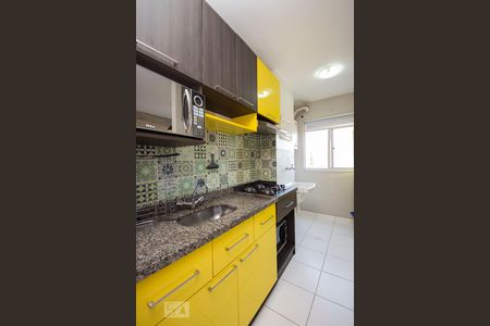 Cozinha de apartamento à venda com 2 quartos, 50m² em Passo das Pedras, Porto Alegre