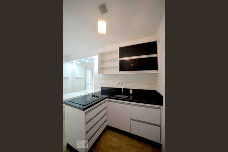 Sala/cozinha de apartamento para alugar com 1 quarto, 34m² em Ipiranga, São Paulo