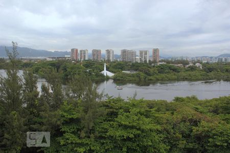 Vista da Varanda da Suíte 1 e da Sala de apartamento para alugar com 2 quartos, 90m² em Barra da Tijuca, Rio de Janeiro