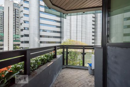 Varanda de apartamento à venda com 1 quarto, 60m² em Cidade Monções, São Paulo