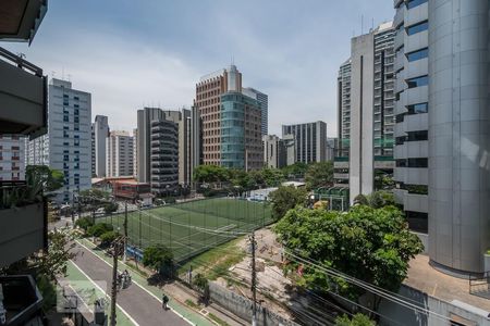 Vista de apartamento à venda com 1 quarto, 60m² em Cidade Monções, São Paulo