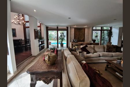 Sala de Estar de casa à venda com 3 quartos, 440m² em Jardim Guedala, São Paulo