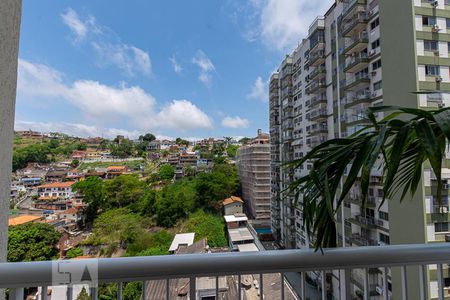 Varanda da Sala de apartamento à venda com 1 quarto, 60m² em Icaraí, Niterói