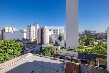 Sala/Cozinha - VIsta de apartamento à venda com 2 quartos, 54m² em Pinheiros, São Paulo
