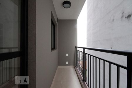 Varanda de kitnet/studio para alugar com 1 quarto, 25m² em Centro, São Paulo