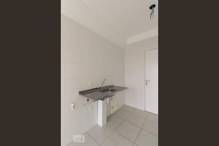 Cozinha  de apartamento à venda com 1 quarto, 28m² em Vila Alpina, São Paulo