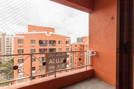 Varanda da Sala de apartamento à venda com 3 quartos, 76m² em Chácara das Pedras, Porto Alegre