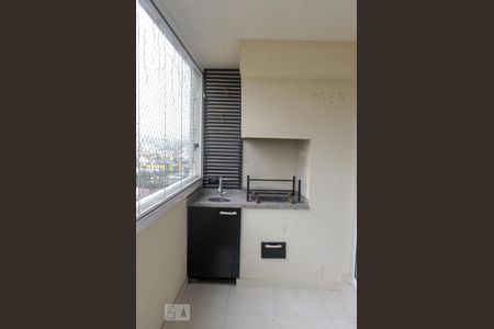 Varanda gourmet de apartamento à venda com 3 quartos, 82m² em Vila Dayse, São Bernardo do Campo