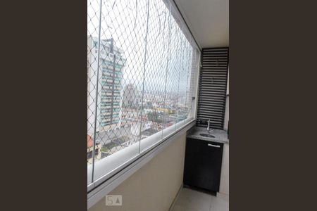 Varanda gourmet de apartamento à venda com 3 quartos, 82m² em Vila Dayse, São Bernardo do Campo