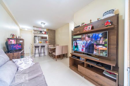 Sala de apartamento à venda com 2 quartos, 56m² em Vila Curuçá, Santo André