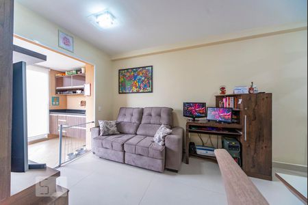 Sala de apartamento à venda com 2 quartos, 56m² em Vila Curuçá, Santo André