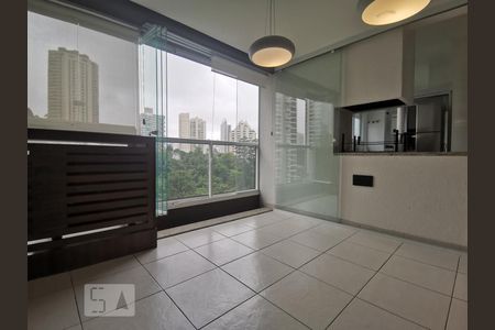 Varanda gourmet de apartamento à venda com 2 quartos, 77m² em Jardim Fonte do Morumbi, São Paulo