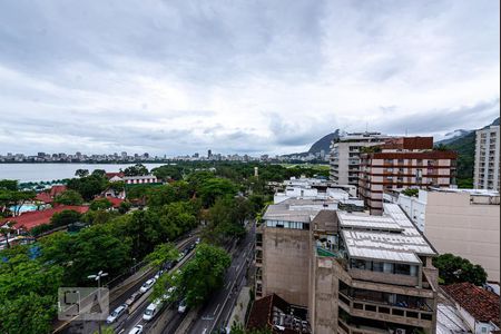 Vista da Sala de apartamento para alugar com 4 quartos, 180m² em Lagoa, Rio de Janeiro