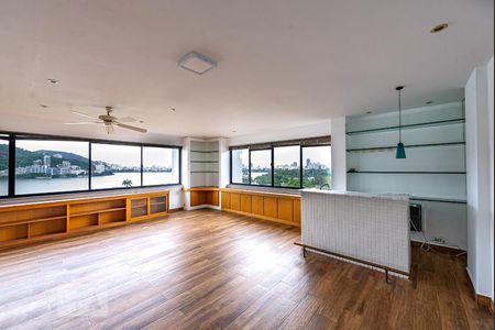 Sala de apartamento para alugar com 4 quartos, 180m² em Lagoa, Rio de Janeiro