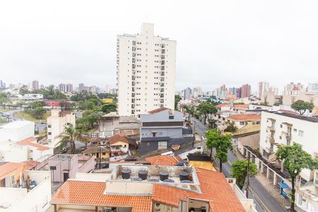 Vista da Sala de apartamento para alugar com 2 quartos, 57m² em Vila Valparaíso, Santo André