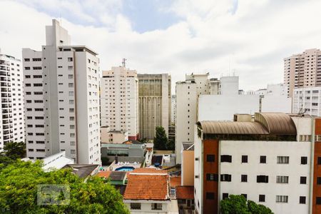 Varanda Vista de apartamento à venda com 4 quartos, 207m² em Perdizes, São Paulo