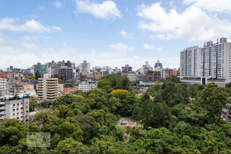 Vista da Sacada da Sala de apartamento para alugar com 1 quarto, 54m² em Petrópolis, Porto Alegre