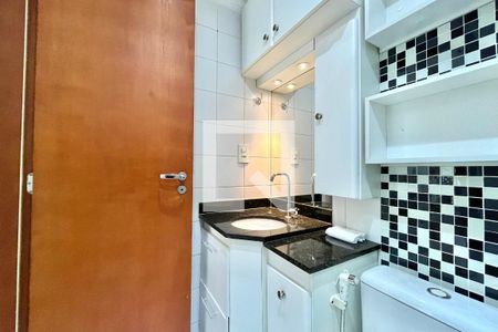 Banheiro de kitnet/studio à venda com 1 quarto, 34m² em Jabaquara, São Paulo