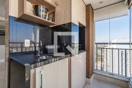 Varanda Gourmet de apartamento à venda com 3 quartos, 82m² em Empresarial 18 do Forte, Barueri