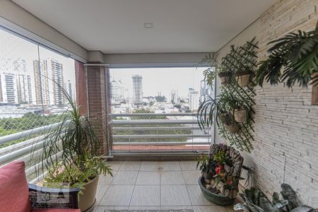 Varanda Sala de apartamento à venda com 3 quartos, 147m² em Vila Gomes Cardim, São Paulo