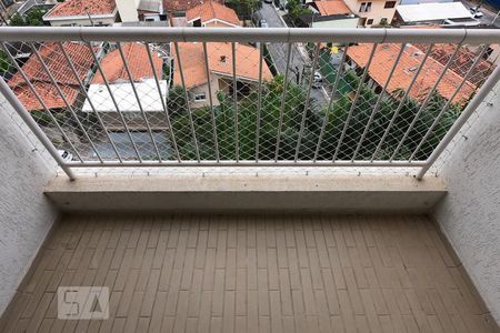 Varanda da Sala de apartamento à venda com 1 quarto, 39m² em Super Quadra Morumbi, São Paulo