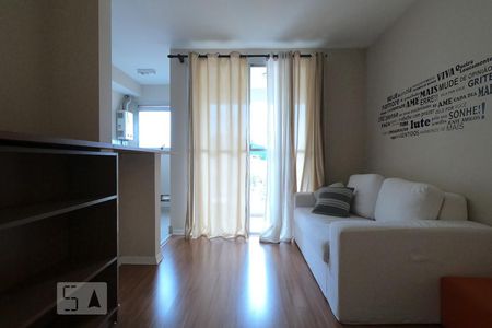 Sala de apartamento à venda com 1 quarto, 39m² em Super Quadra Morumbi, São Paulo