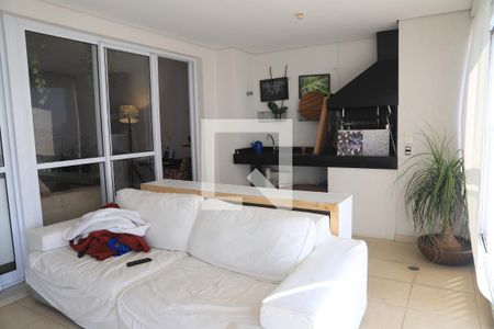 Sacada de apartamento à venda com 3 quartos, 118m² em Chácara Inglesa, São Paulo